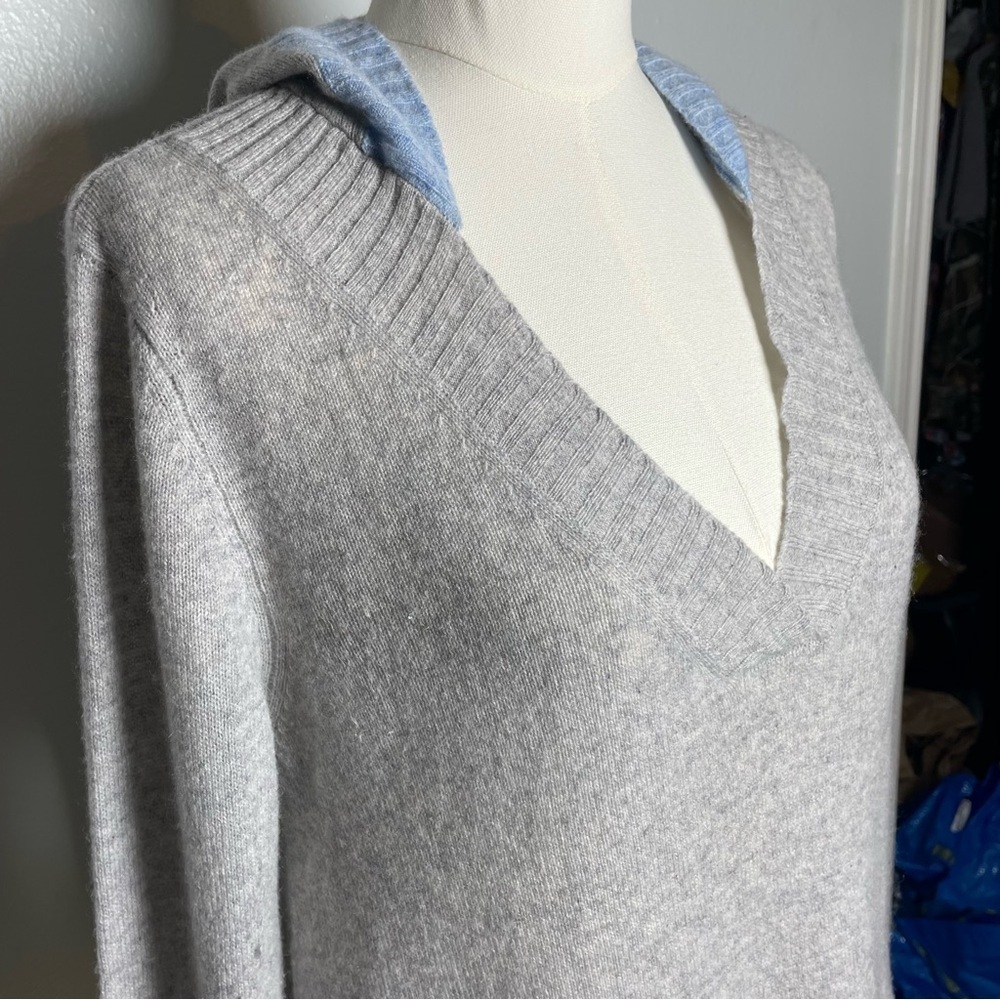 100% Cashmere Hoodie by Jane Ann Westfahl Lagenlook M - Picture 2 of 11